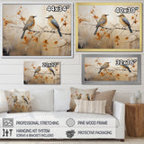 Minimalism Birds Paradise - Bird Floral Wall Art Prints