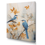 Minimalism Birds Paradise Floral Scenery - Bird Floral Home Decor Art