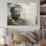 Religious Buddhism Statue - Spiritual Canvas Wall Art