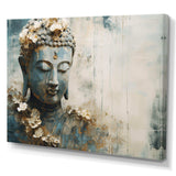 Religious Buddhism Statue - Spiritual Canvas Wall Art