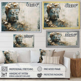 Religious Buddhism Statue - Spiritual Canvas Wall Art