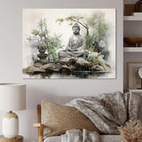 Zen Garden I - Spiritual Canvas Wall Art