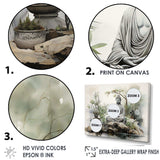 Zen Garden I - Spiritual Canvas Wall Art