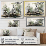 Zen Garden I - Spiritual Canvas Wall Art