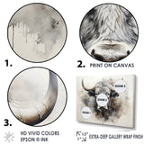 Minimalism Buffalo Bison Head - Buffalo Wall Decor