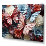 A Pastel Palette Creates A Whimsical Flight - Butterfly Wall Art Prints