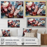 A Pastel Palette Creates A Whimsical Flight - Butterfly Wall Art Prints