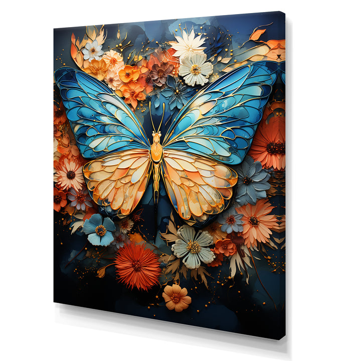 Celestial Visitors - Butterfly Bedroom Wall Art