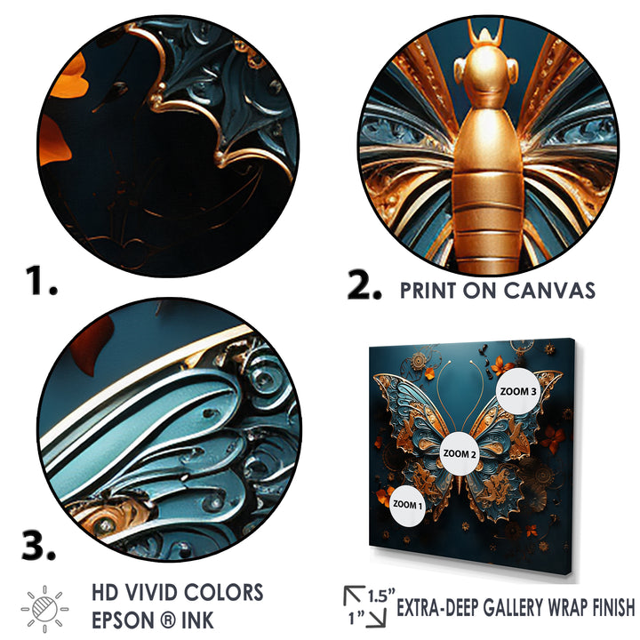 Enchanted Hues Transport Butterflies - Butterfly Wall Decor