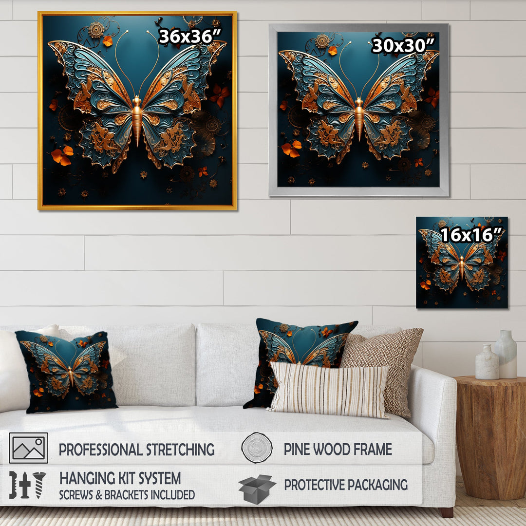 Enchanted Hues Transport Butterflies - Butterfly Wall Decor