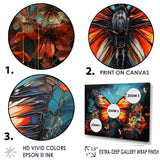 Butterfly Graffiti Style - Butterfly Living Room Wall Art