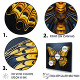Lemon Yellow Tones Portray Butterflies - Butterfly Wall Decor
