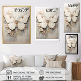 Minimalism Beige Butterfly - Butterfly Wall Art Prints