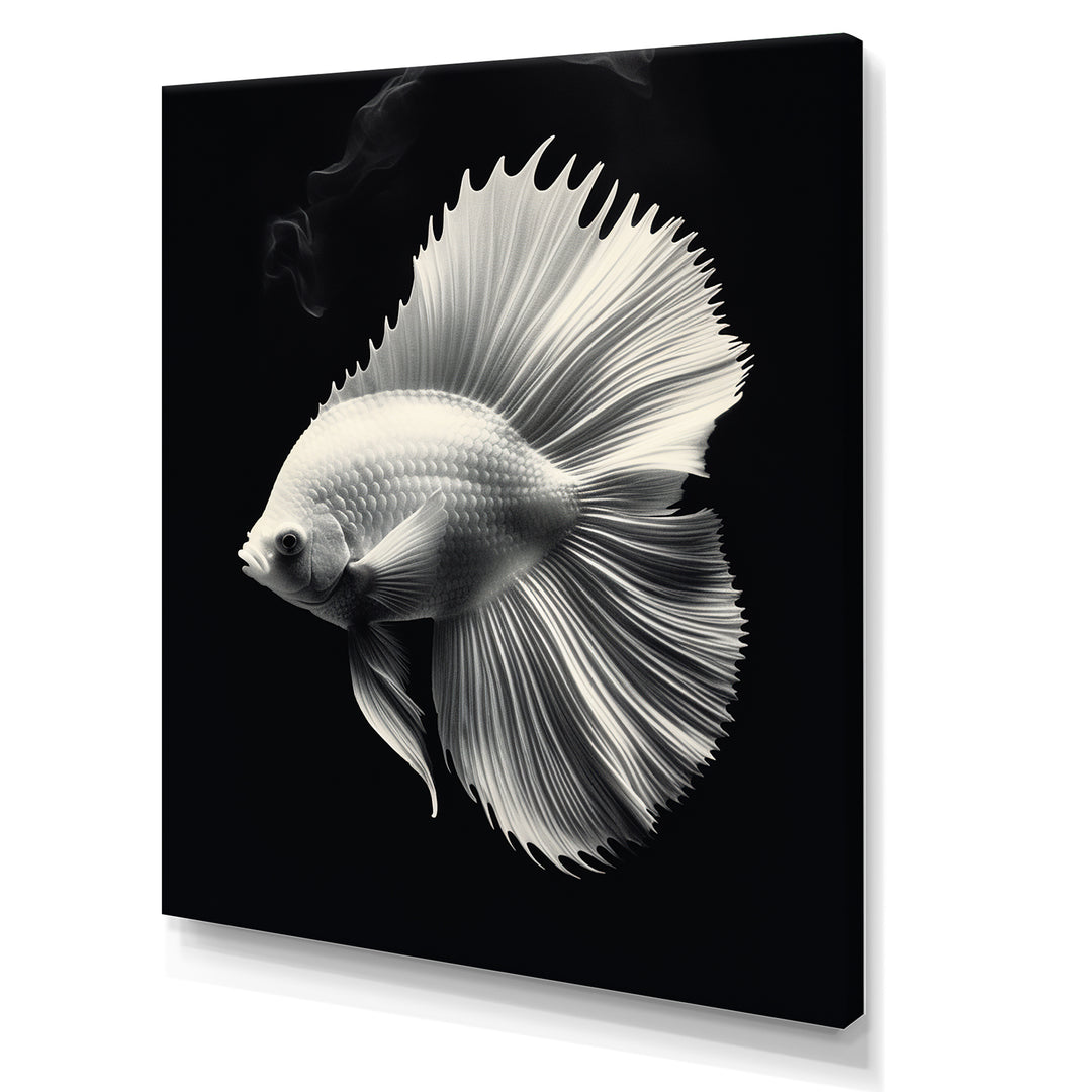 Golden Glint And Graphite A Butterflyfish - Butterfly Fish Wall Decor