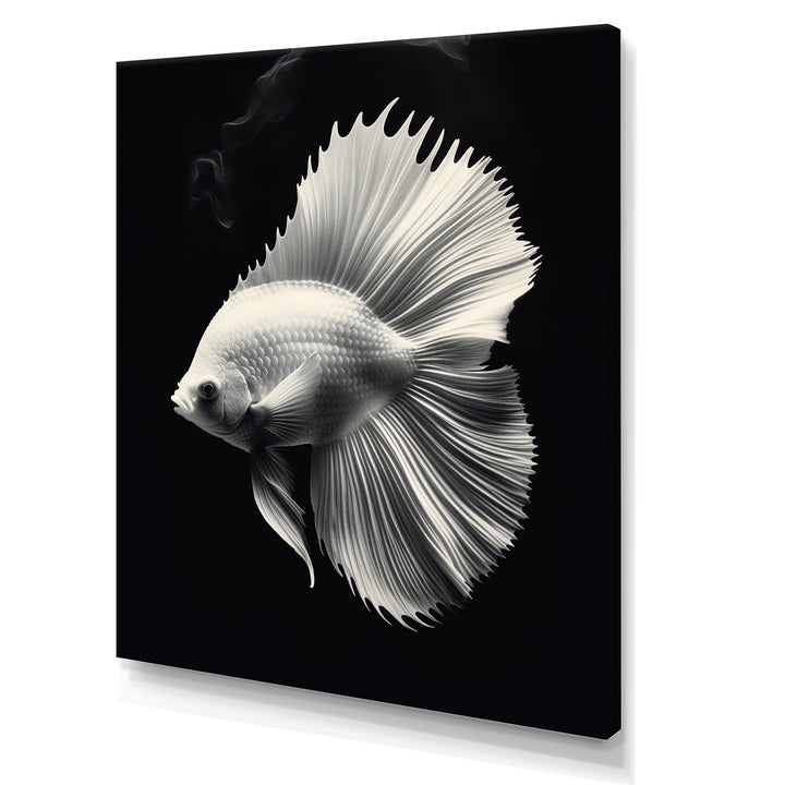 Golden Glint And Graphite A Butterflyfish - Butterfly Fish Wall Decor