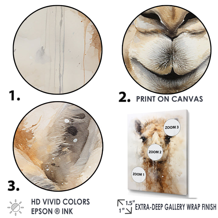 Minimalism Beige Camel - Beige Camel Wall Art