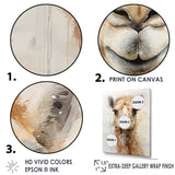 Minimalism Beige Camel - Beige Camel Wall Art
