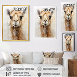 Minimalism Beige Camel - Beige Camel Wall Art