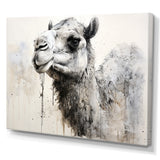 Minimalism Monochrome Camel - Camel Large Canvas Wall Art