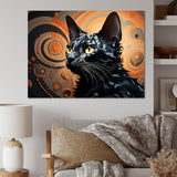 Cornish Rex Curves Cat - Cat Wall Decor