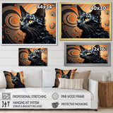 Cornish Rex Curves Cat - Cat Wall Decor