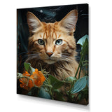 Havana Brown Mystique Cat - Beige Cat Wall Art