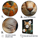 Havana Brown Mystique Cat - Beige Cat Wall Art