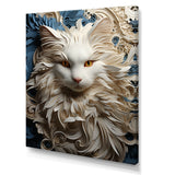 Persian Cat Purity Collage - Cat Living Room Wall Art