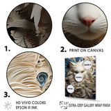 Persian Cat Purity Collage - Cat Living Room Wall Art