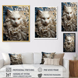 Persian Cat Purity Collage - Cat Living Room Wall Art