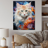 Ragamuffin Radiance Multicolor Cat Collage - Cat Wall Art Prints
