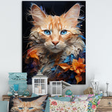 Ragamuffin Radiance Cat Collage - Brown Cat Wall Art