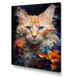 Ragamuffin Radiance Cat Collage - Brown Cat Wall Art