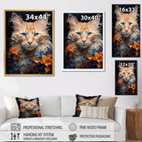 Ragamuffin Radiance Cat Collage - Brown Cat Wall Art