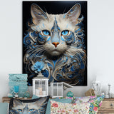 Siamese Serenade Cat - Cat Canvas Wall Art