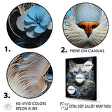 Siamese Serenade Cat - Cat Canvas Wall Art