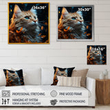 Singapura Spark Cat - Cat Wall Decor