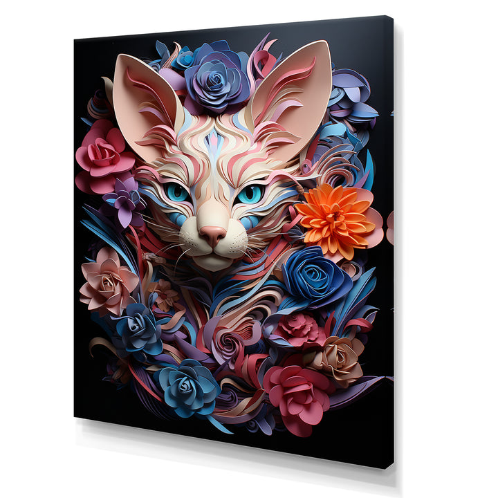 Cat Sphynx Soul Portrait - Cat Wall Art Prints