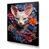 Cat Sphynx Soul Portrait - Cat Wall Art Prints