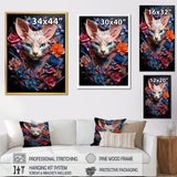 Cat Sphynx Soul Portrait - Cat Wall Art Prints