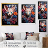 Cat Sphynx Soul Portrait - Cat Wall Art Prints