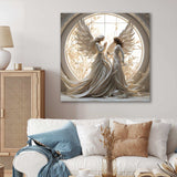 Angelic Annunciation Of Christianity Art - Spiritual Canvas Wall Art