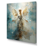 Angels Announcement Celestical Christianism I - Spiritual Canvas Wall Art