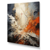 Minimalism Christianity Cross Dream - Spiritual Canvas Wall Art