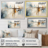 Minimalism Christianity Cross Dream I - Spiritual Canvas Wall Art