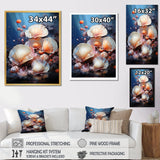 Underwater Dreams Aquatic Clam - Clam Canvas Wall Art