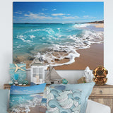 Oceanic Beach Harmony I - Coastal Canvas Wall Art