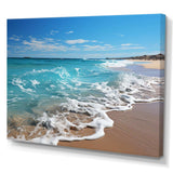 Oceanic Beach Harmony I - Coastal Canvas Wall Art