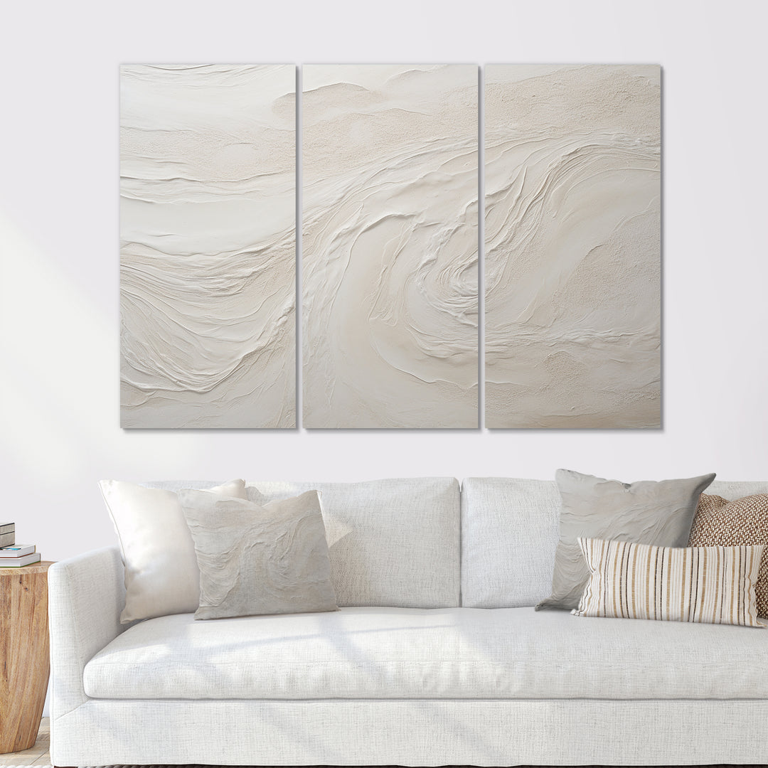Modern Beach Beige Sand Charm I - Multi-Panels