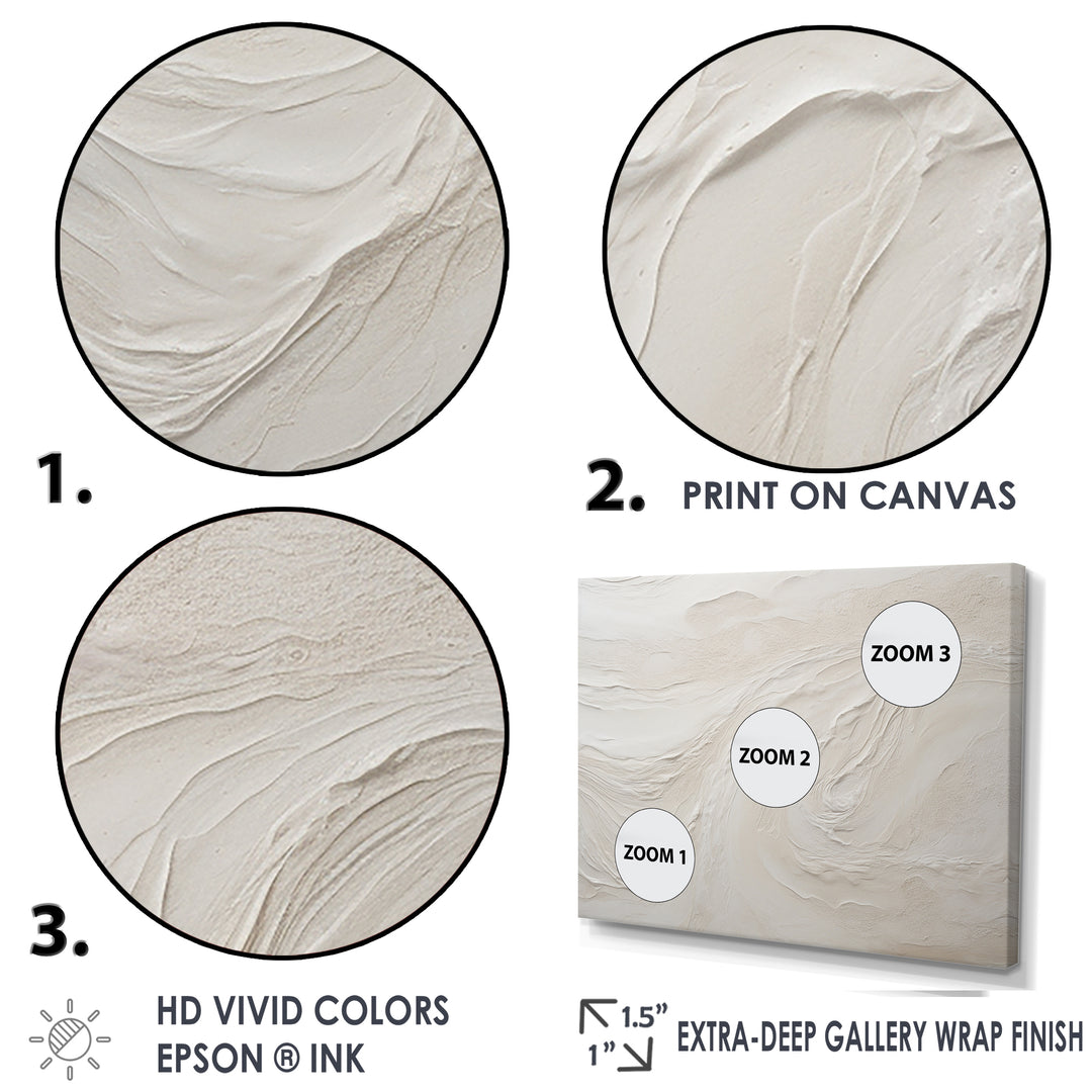 Modern Beach Beige Sand Charm I - Multi-Panels